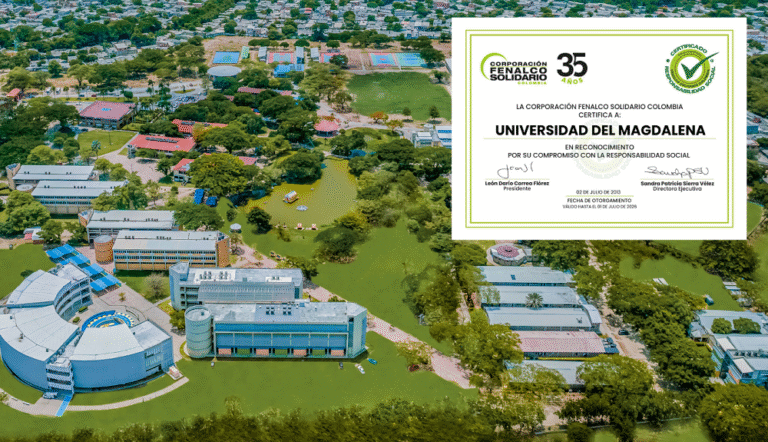 Unimagdalena recibe máxima calificación en responsabilidad social