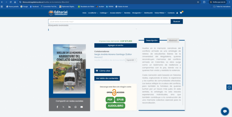 Unimagdalena incorpora el formato de audiolibros en su catálogo editorial