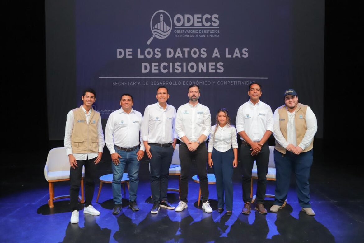 La Alcaldía Distrital lanzó Observatorio de Estudios Económicos de Santa Marta (ODECS) que permitirá tomar decisiones basadas en evidencia.