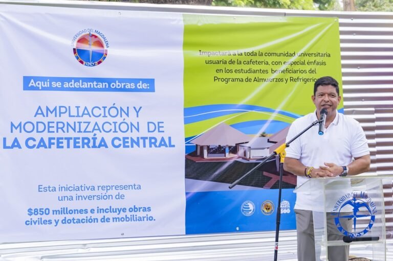 Unimagdalena moderniza su cafetería central para fortalecer el bienestar estudiantil
