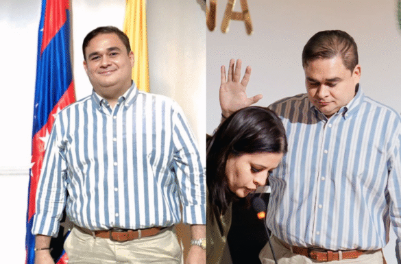 Manuel Julián Mazenet Corrales durante su elección en la Asamblea del Magdalena, en la sesión donde obtuvo la mayoría de votos para asumir la Contraloría Departamental.