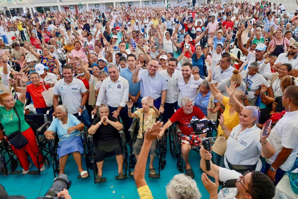 Santa Marta entrega la mayor dotación de ayudas técnicas para adultos mayores