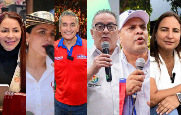 Ingrid Johana Aguirre Juvinao, Kelyn Johana González Duarte, Franklin Del Cristo Lozano De La Ossa, Hernando Guida Ponce, Chadán Francisco Rosado Taylor y Elizabeth Sabina Molina Campo, seis de los aspirantes con mayor visibilidad en la contienda por la Cámara de Representantes en el Magdalena.