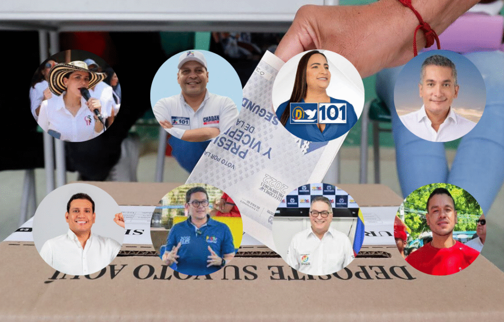 Más de un millón de magdalenenses salen a votar para definir sus representantes y senadores