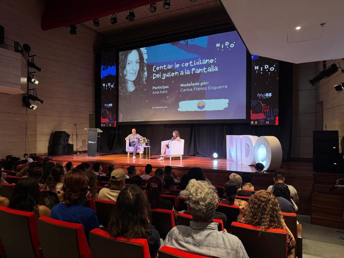 La directora Ana Katz lideró la masterclass con la que la Universidad del Magdalena inició su agenda académica en el Festival Internacional de Cine de Cartagena de Indias.