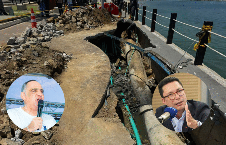 ¡Indignante! Pinedismo y caicedismo convierten emergencia sanitaria de la bahía en un circo político
