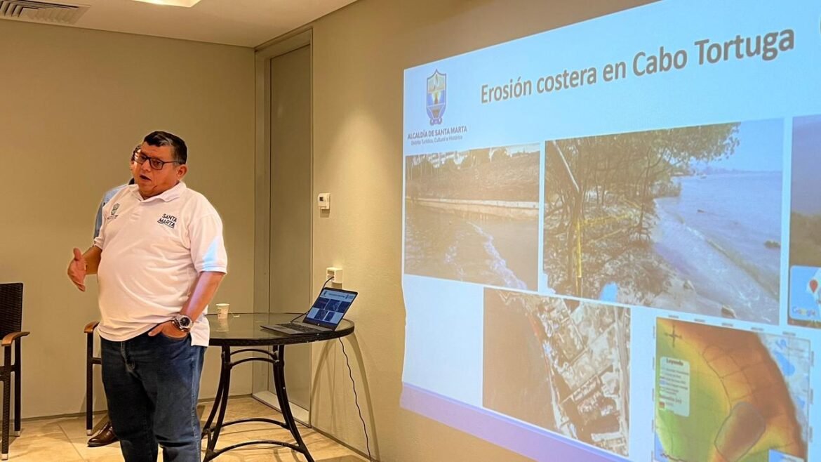 La playa Cabo Tortuga será cerrada durante 30 días mientras avanzan las obras de recuperación costera anunciadas por la Alcaldía de Santa Marta tras meses de erosión y pérdida de arena.
