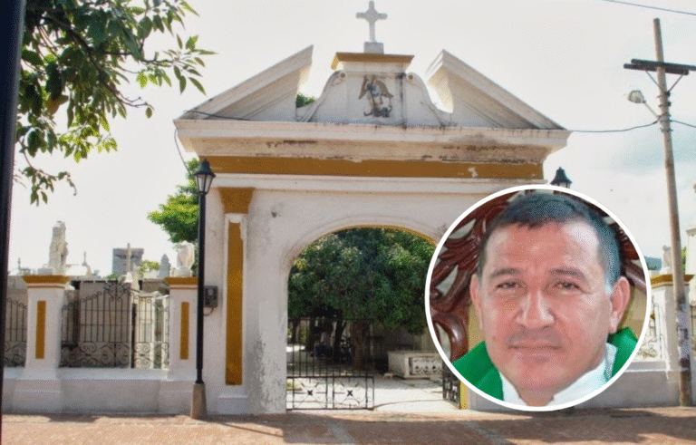 Así fue como la Iglesia le ganó la batalla al sacerdote Fajid y logró sacarlo del Cementerio San Miguel
